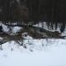 Коллектор очистных сооружений в городе Куровское