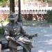 Скульптура читателя газеты «Из рук в руки» в городе Нижний Новгород