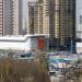 Стройплощадка торгового центра в городе Москва