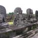 Buddha statues in Plaosan Lor temple complex in Klaten city
