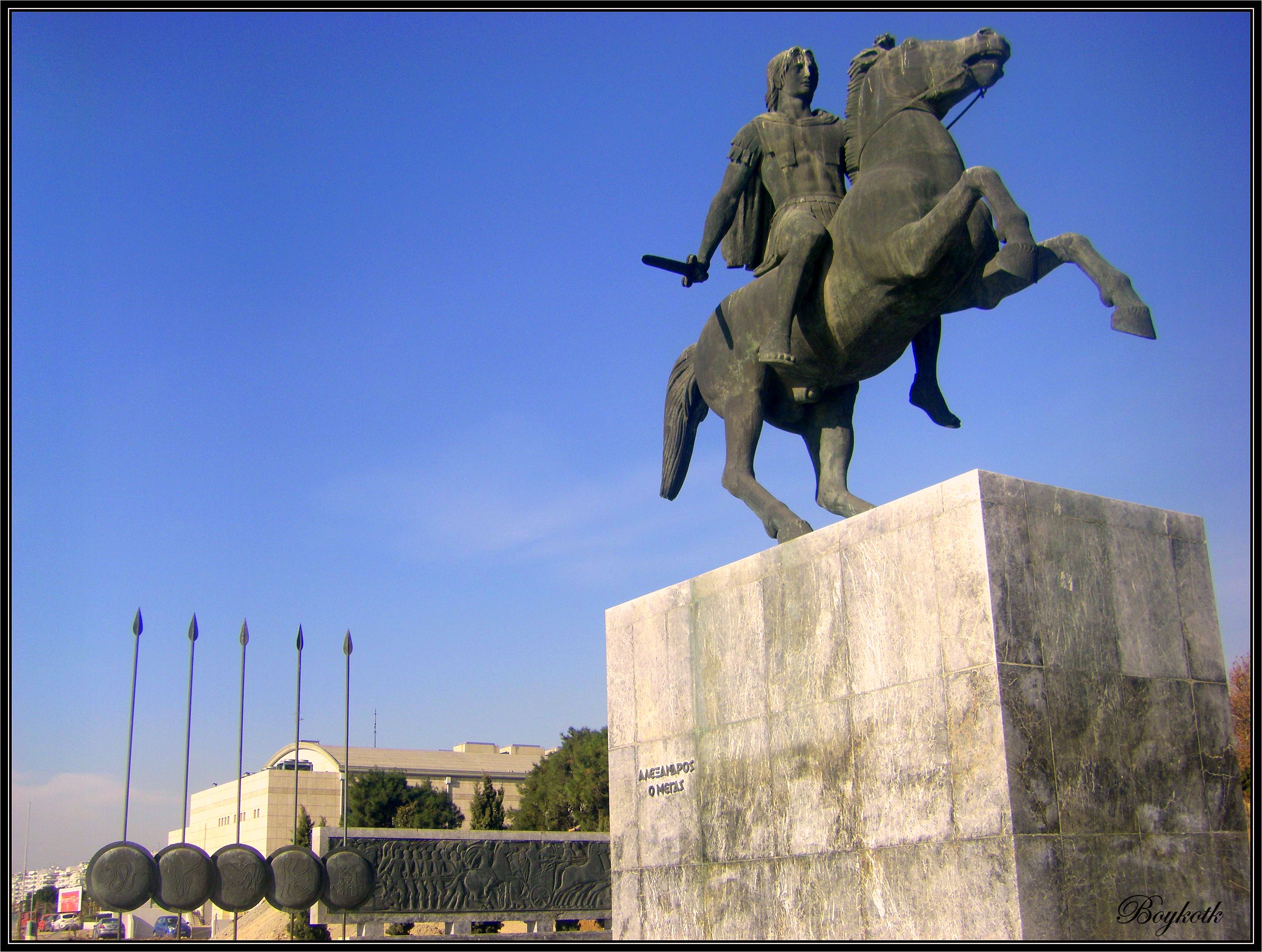 Statue of Alexander the Great Thessaloniki