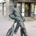 Скульптура почтальона с велосипедом в городе Нижний Новгород