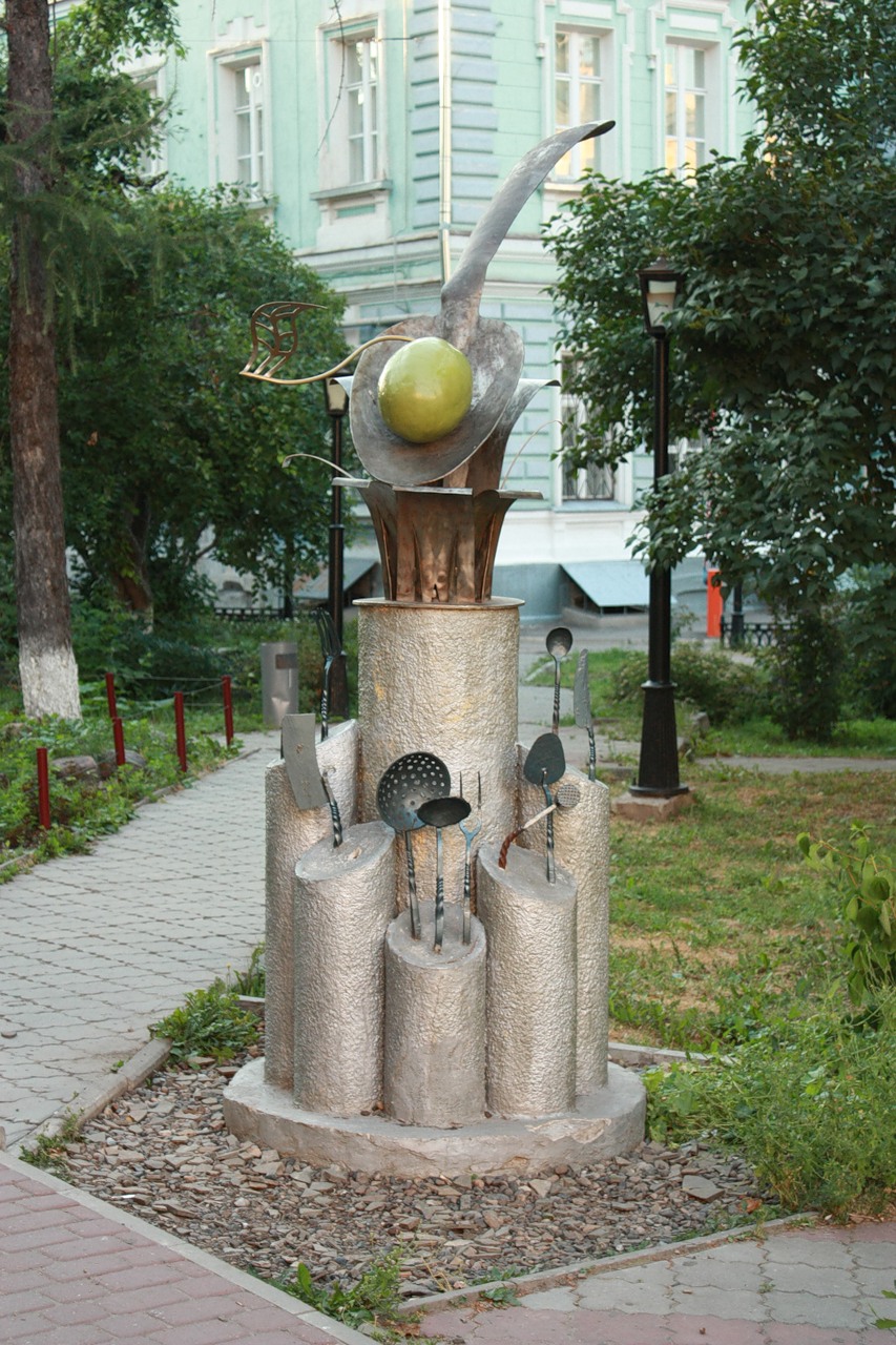 Памятник ложка вкуса Нижний Новгород