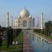 Central Reflecting Pool in Agra city