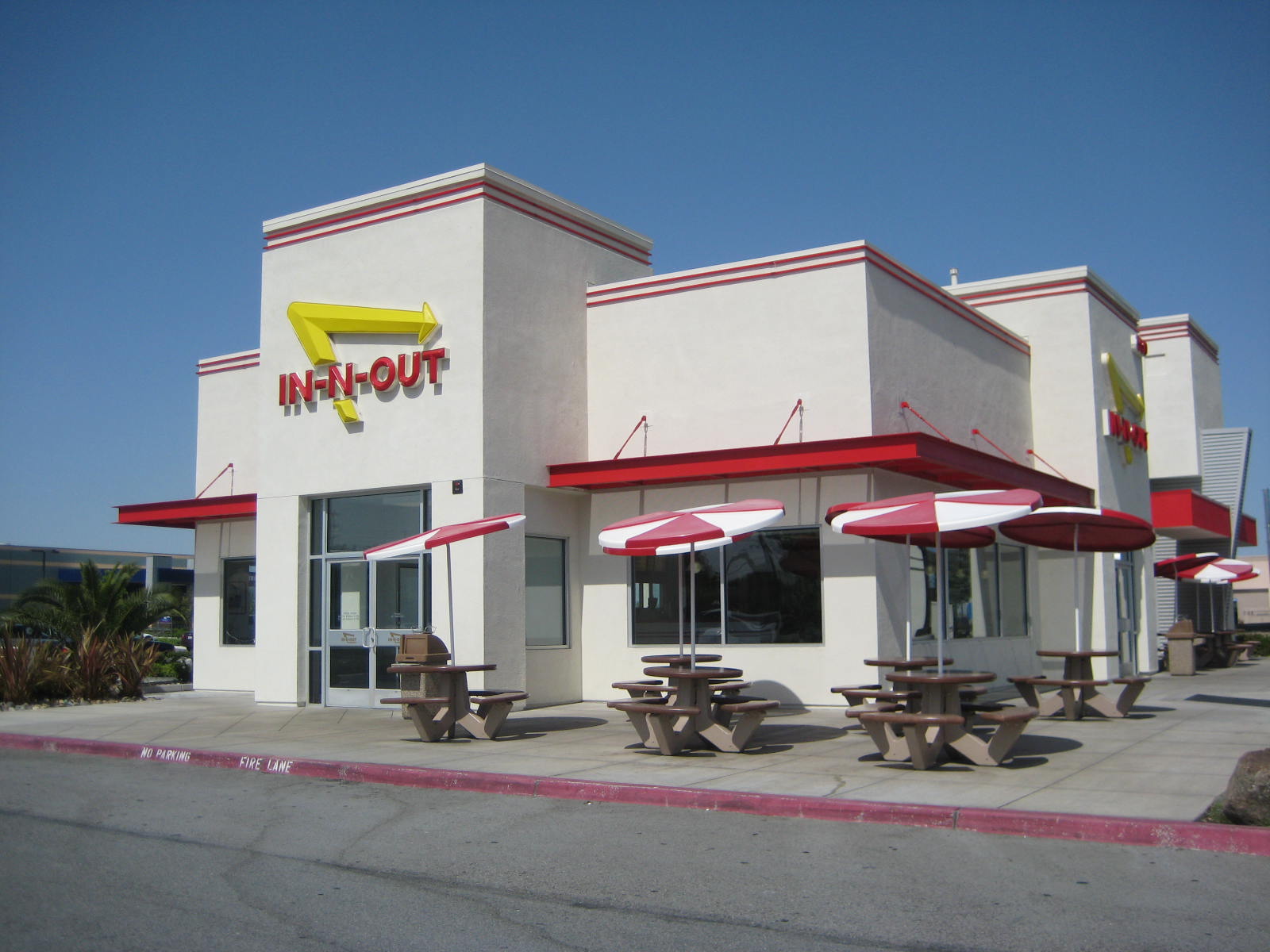 In N Out Burger San Jose California