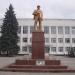 Постамент пам'ятника В. І. Леніну в місті Баришівка