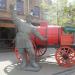 Скульптура «Пожарный» в городе Челябинск