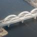 Дарницкий железнодорожно-автомобильный мост через реку Днепр в городе Киев