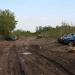 Площадка с брошенными автомобилями в городе Москва