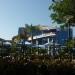 Monorail Slide Pool Area in Anaheim, California city