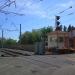 Макет железнодорожного переезда в городе Саратов