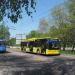 End trolleybus stop Yalynka in Zhytomyr city