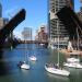 State Street Bridge in Chicago, Illinois city