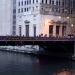 Madison Street (Lyric Opera) Bridge in Chicago, Illinois city