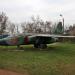 Самолет СУ-25 в городе Остров