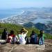 Pedra Bonita na Rio de Janeiro city