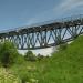 An old railway bridge over Radunia river