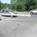 Шлагбаум в городе Москва