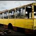 Trolley park in Rustavi city