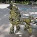 Скульптура «Мальвина и Артемон» в городе Гомель