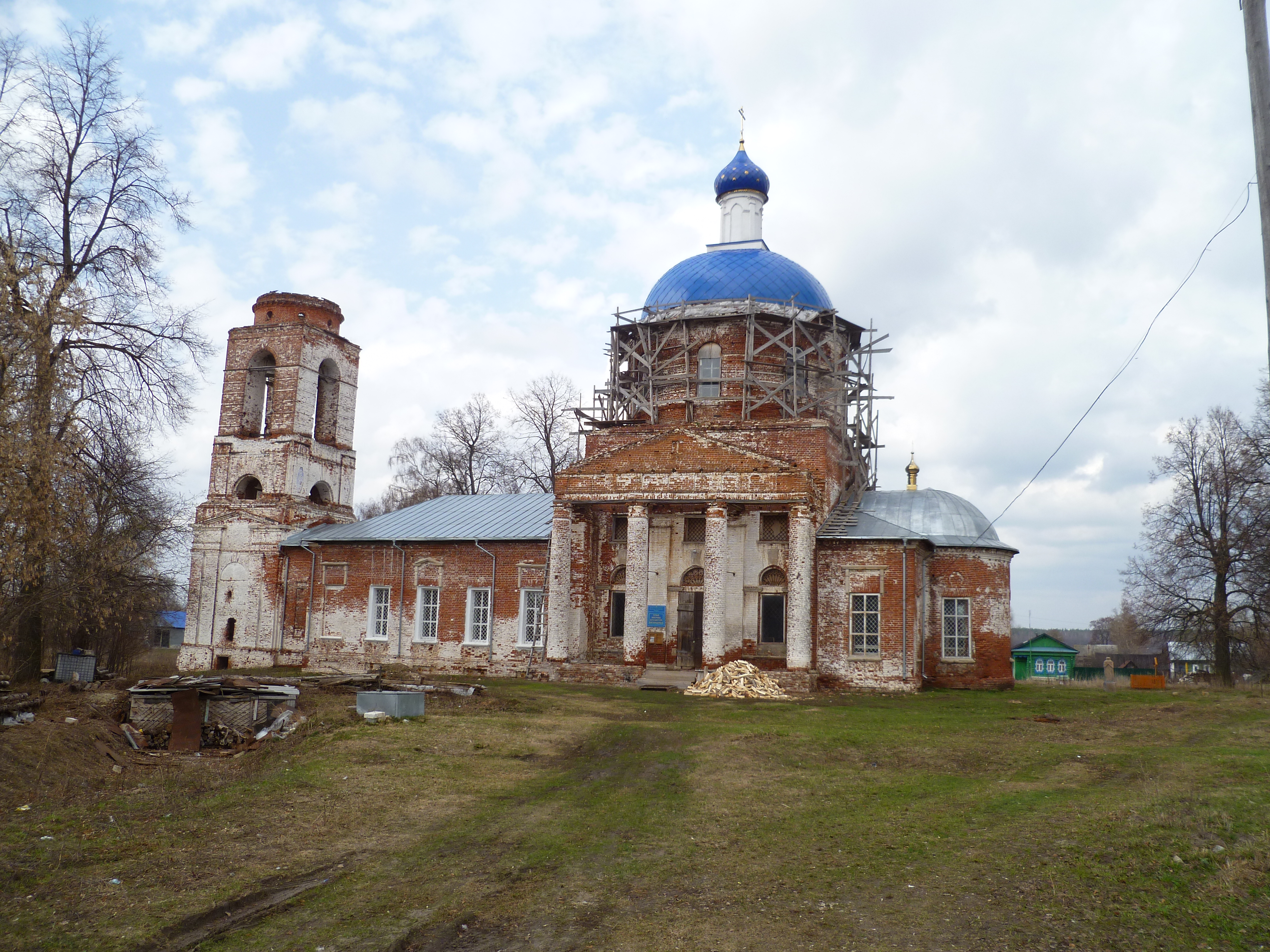 Село Гришино Покровская Церковь Гороховецкий район