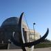 Man Enters the Cosmos in Chicago, Illinois city