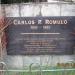 Carlos P. Romulo Monument in Manila city