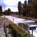 Railway crossing in Lipetsk city
