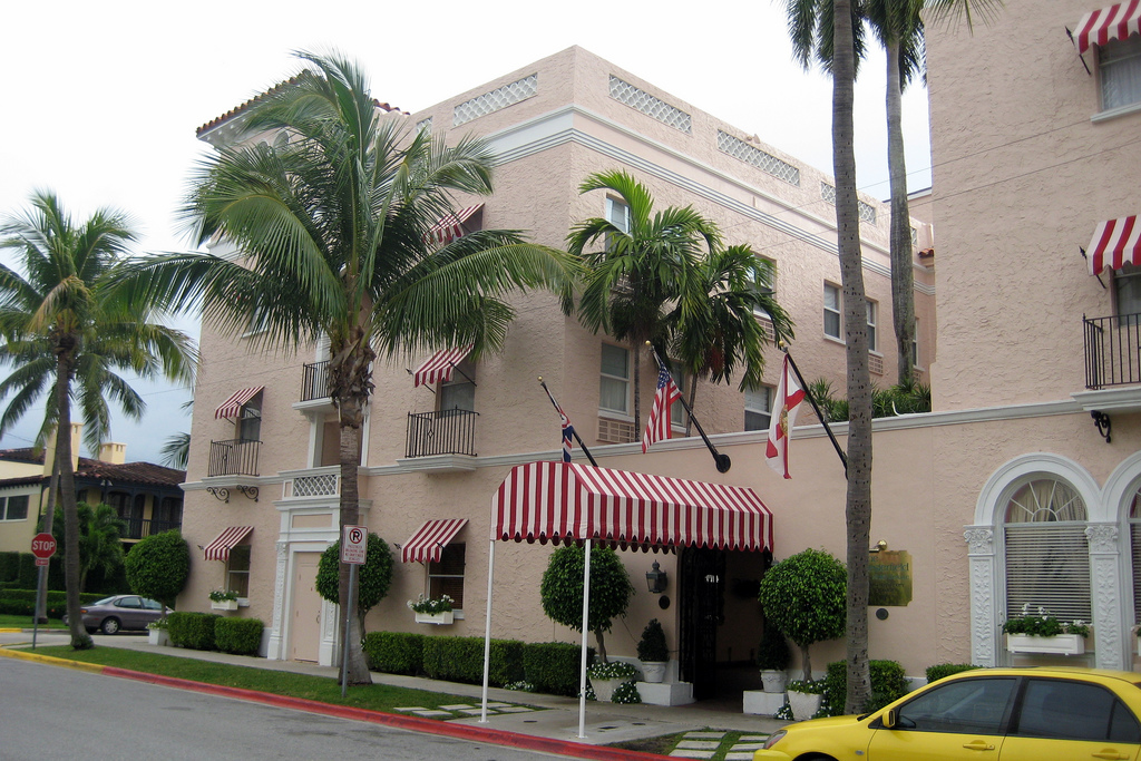The Chesterfield Hotel Palm Beach restaurant, bar, NRHP National