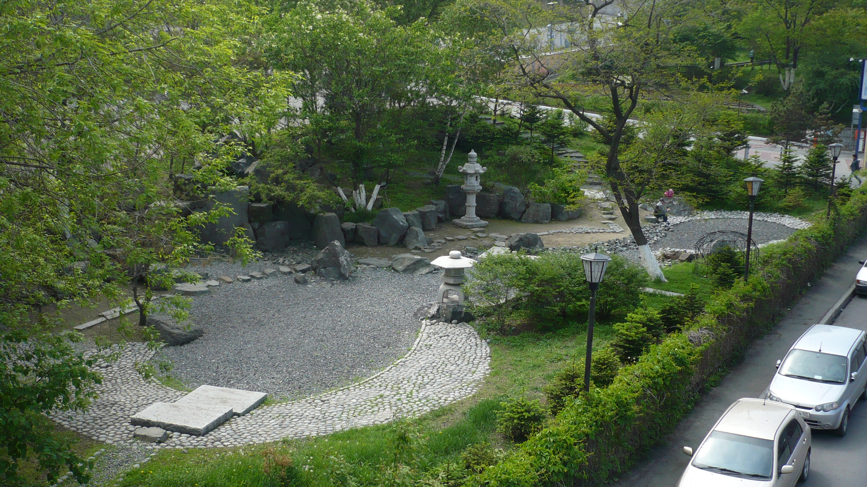 Японский сад камней ВГУЭС