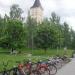 Mary's Church bell tower in Lappeenranta city