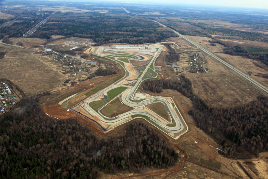 Moscow Raceway circuit