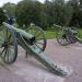 French 90 K/77 cannons in Lappeenranta city