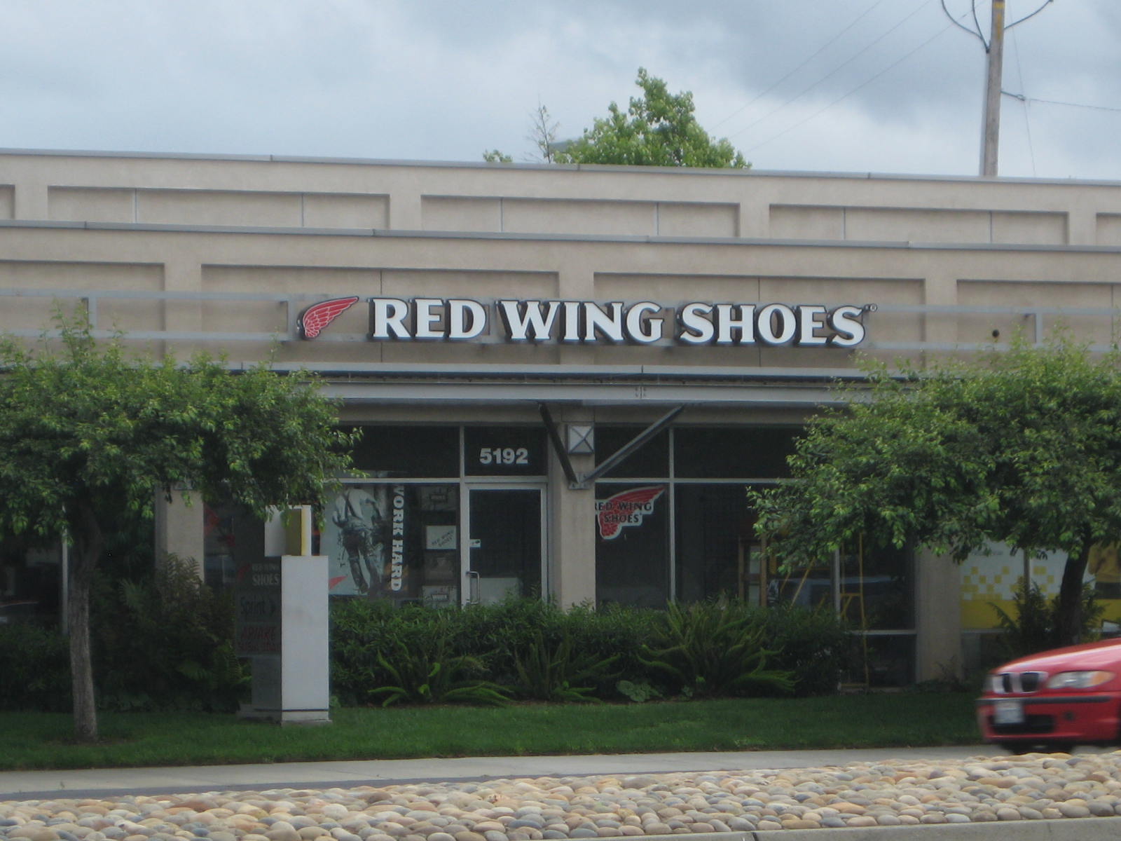 Red Wing Shoes San Jose, California shoe shop / store