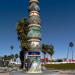 Phallicoid Sculpture in Los Angeles, California city