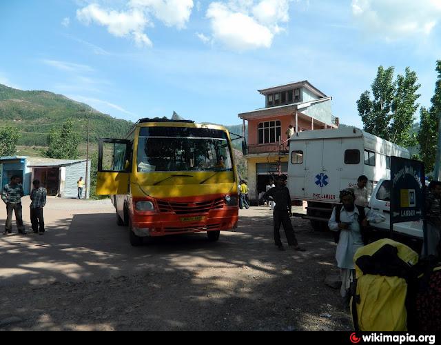 Lander Bus Stand Lander Village