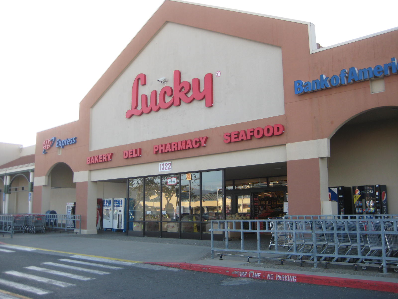 Lucky Supermarket San Bruno California