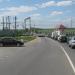 Бывший железнодорожный переезд в городе Домодедово