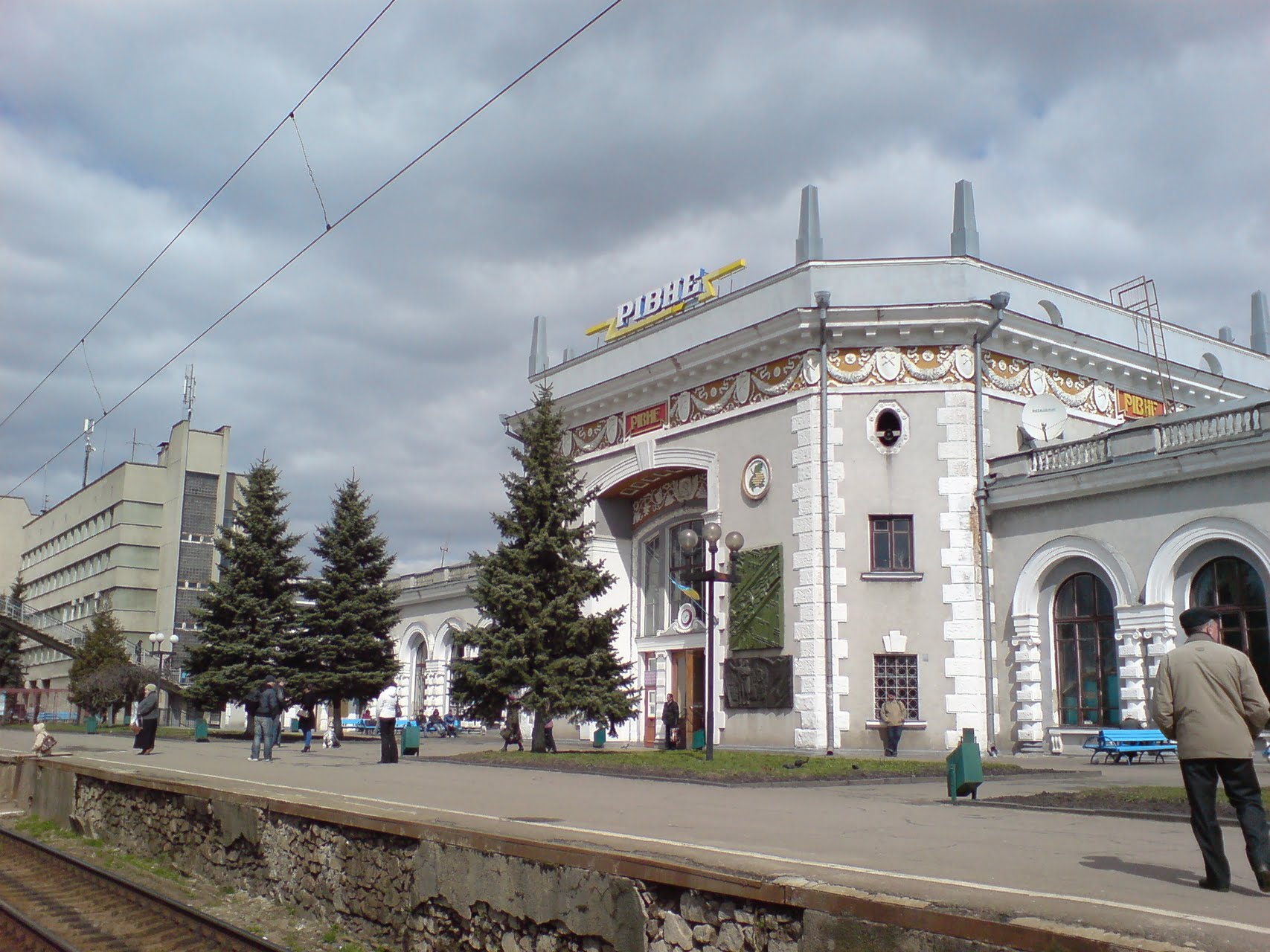 Украина, город, Ровно, ж, д, вокзал