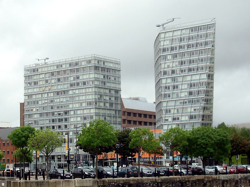 One Park West Liverpool restaurant, office building, bar, parking