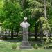 Bust-monument of Geo Milev in Stara Zagora city