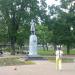 Statue of A. S. Pushkin in Mahilioŭ (Mogilev) city