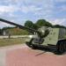 Самоходная артиллерийская установка СУ-100 в городе Брест