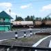 Железнодорожный переезд в городе Полтава