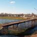 Остатки деревянного моста в городе Изюм