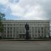Постамент пам'ятника Леніну в місті Овруч