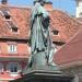 Erzherzog Johann szobra in Graz city