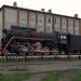 Паровоз-памятник Л-3449 в городе Тайшет