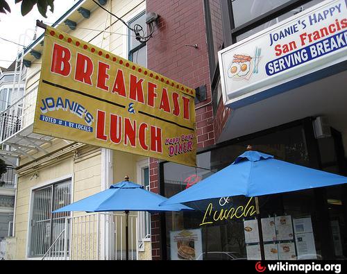 Joanie S Happy Days Diner San Francisco California