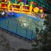 Attractions in the children's park in Simferopol city